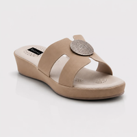 Women Slip-On Flats with Metallic Detail | Doctor Sole Comfort Design